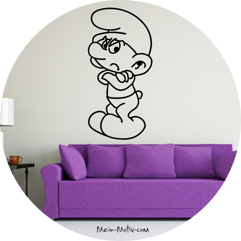 Preview: Wandtattoo 46133 Die Schlümpfe Muffi